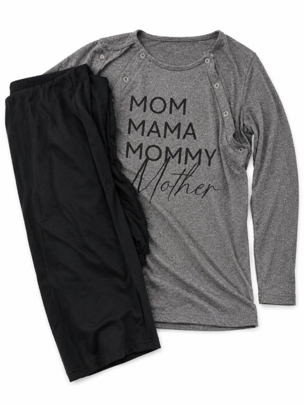Nursing Pajama Set | Breastfeeding Sleepwear | Women’s Size Medium | 2 Piece Set